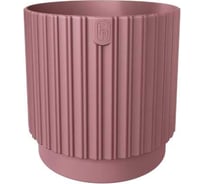 Кашпо FormPlastic 5300 090 MIKA CYLI PETIT ECO RECYCLED d178мм h178мм 3.5л розовый 070714
