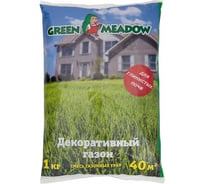 Семена газона GREEN MEADOW Декоративный газон для глинистых почв 1 кг 4607160330631 16256055