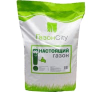 Семена газонной травы ГазонCity Настоящий Газон 10 кг 17492689