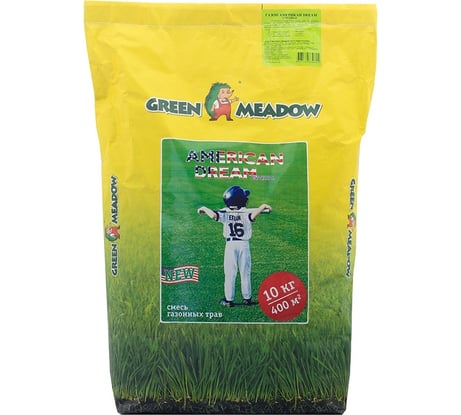 Семена газона GREEN MEADOW American Dream 10 кг 4607160330815