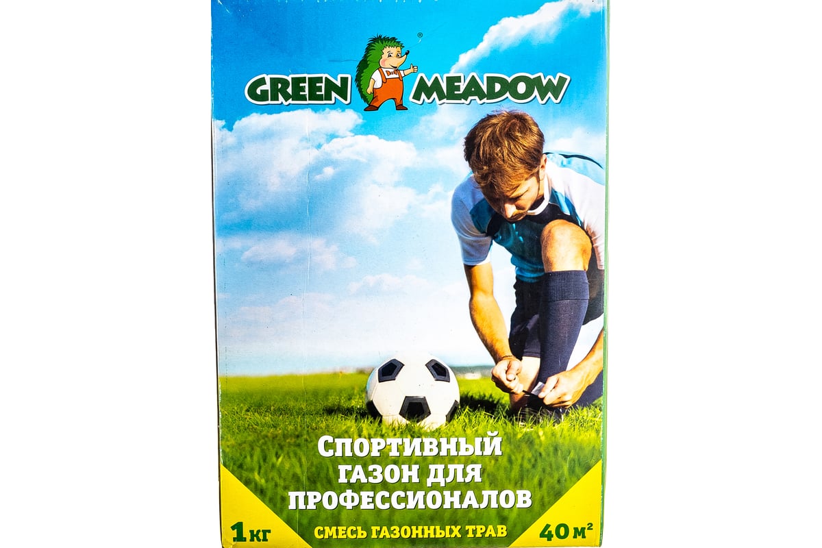 Семена газона GREEN MEADOW Спортивный газон для профессионалов 1 кг  4607160330761