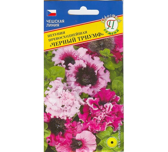 Петуния превосходнейшая Престиж-Семена Черный Триумф 00019852 1