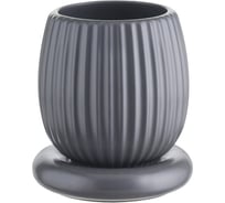 Цветочный горшок Tkano Edge серого цвета, 2.7 л TK22-DEC-PT0005 32995758