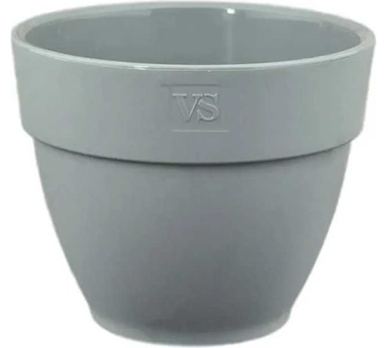 Горшок с дренажной системой Santino Лори VipSet 6.7 л, серый AMV-6,7-03 1