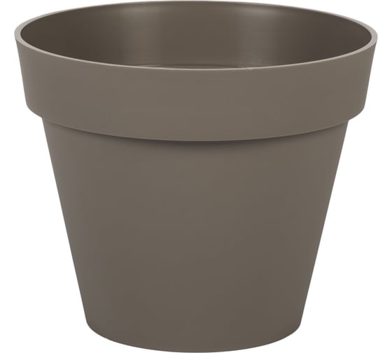 Цветочный горшок EDA TOSCANE, круглый, диам. 20 см, объем 3л. (Полипропилен PP) 013621 BR.T 1