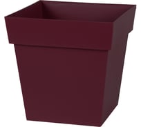 Цветочный горшок EDA TOSCANE квадратный 32x32x32 см, Объем 22 л. (полипропилен PP) 013643 R.BO 32974554