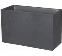 Цветочный горшок EDA BASALT, прямоуголный(116 литров), полипропилен (PP) 013766 G.ANT