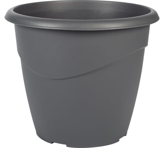 Цветочный горшок EDA MARINA круглый, диам. 20 см, объем 3 л. (Полипропилен PP) R018120 G.ANT 1