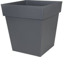 Цветочный горшок EDA TOSCANE квадратный 49.5x49.5x52.5 см, объем 87л. (Полипропилен PP) 013648 G.ANT