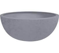 Цветочный горшок EDA BASALT'UP круглый, диаметр 40 см, Объем 14.9 л. (Полипропилен PP) 013773 G.BT