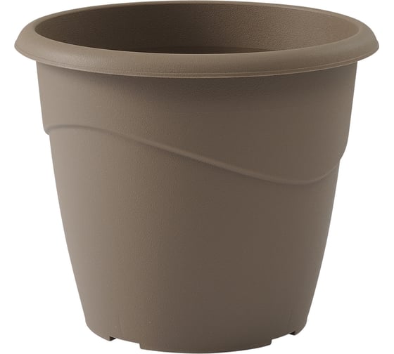 Цветочный горшок EDA MARINA, круглый, диам. 20 см., Объем 3 л. (Полипропилен PP) R018120 BR.T 1