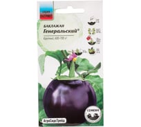 Баклажан Агросидстрейд Генеральский 20 шт ПАТРИОТ 128647