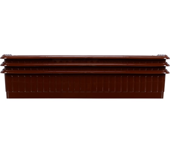 Поддон для рассады PALISAD 470x166x82 мм, пластиковый, 3 шт, под 12 горшочков 250 мл. 643443
