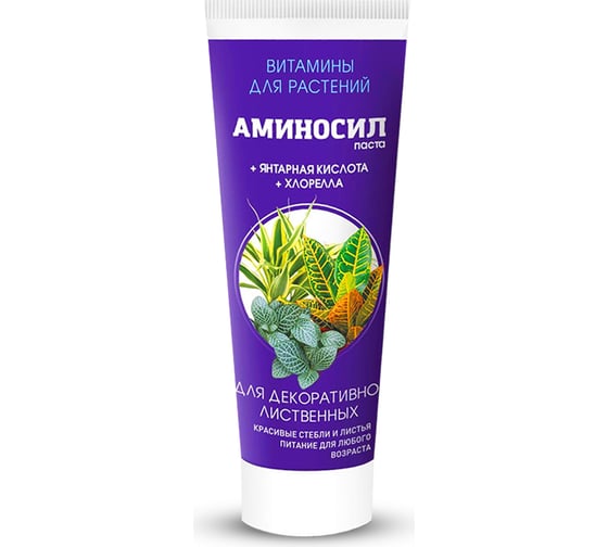 Витамины для декоративно-лиственных Аминосил паста 250 мл 4650243051374 1