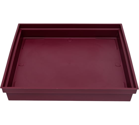 Поддон для цветочного горшка EDA TOSCANE, 40x40 см, полипропилен 013651 R.BO 1