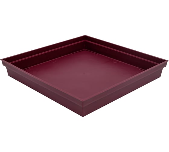Поддон для цветочного горшка EDA TOSCANE, 40x40 см, полипропилен 013651 R.BO