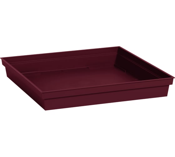 Поддон для цветочного горшка EDA TOSCANE, 26,7x26,7 см, полипропилен 013644 R.BO 1