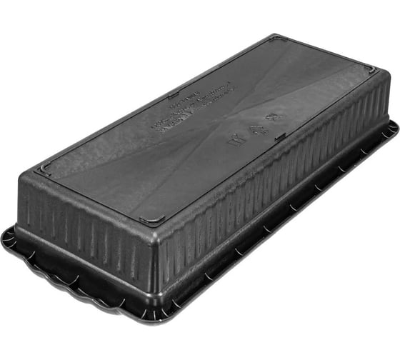 Поддон для рассады PALISAD 444x185x82 мм, пластиковый, 3 шт, под 10 горшочков 460 мл 643444