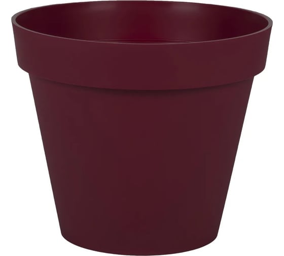 Горшок цветочный EDA TOSCANE, круглый, диам. 25 см, объем 6л, полипропилен PP 013612 R.BO 1