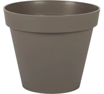 Горшок цветочный EDA TOSCANE, круглый, диам. 25 см, объем 6л, полипропилен PP 013612 BR.T
