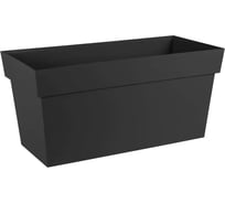 Горшок цветочный EDA TOSCANE, прямоугольный 79x35x39 см., объем 74л, 6 встроенных роликов для перемещения, полипропилен PP013633 G.ANT