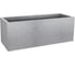 Горшок цветочный EDA BASALT'UP, прямоугольный, 79,5x29,5x29,5 см, объем 57л, полипропилен PP 013763 G.BT 1