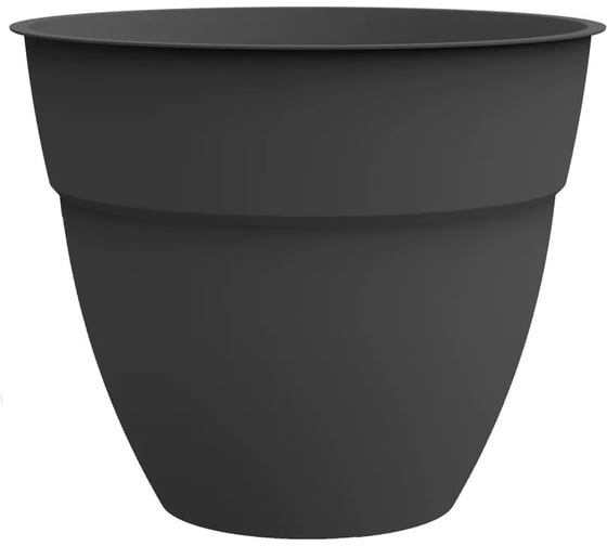 Горшок цветочный EDA OSAKA, круглый, диам. 25,6 см, объем 6,5 л, полипропилен PP 013580 G.ANT 1