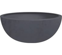 Горшок цветочный EDA BASALT'UP, круглый, диаметр 40 см, объем 14,9л, полипропилен PP 013773 G.ANT