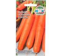 Морковь СеДек Осенний Король(ср.поздн.,цилиндрич.,оранж.,до 25 см.,до 200 г.). Евро, 2 15714