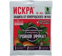 Порошок против насекомых и вредителей Грин Бэлт Искра, тройной эффект, 10.6 г 01-435