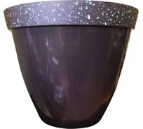 Горшок Репка H132b Прованс шоколадный 11.1 л 46558