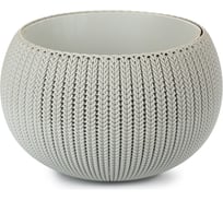 Подвесной горшок для цветов COZY, размер M, цвет туманный серый KETER 17205456CG