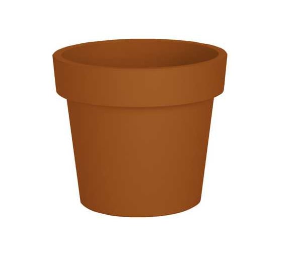 Кашпо OLA DOM LOFT 16 литров, мокко ЭП 134773 1