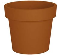 Кашпо OLA DOM LOFT 8 литров, мокко ЭП 134698