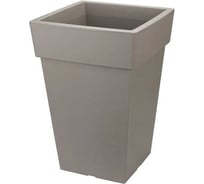Кашпо IDEA ТУБУС 300x300 мм, 14л французcкий серый М 3179 французcкий серый