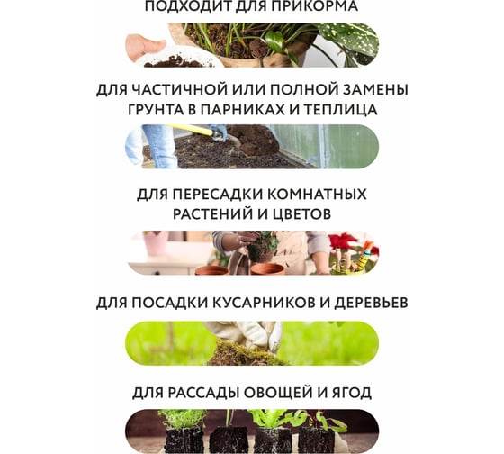 Почвогрунт "Универсальный питательный" Фабрика Торфа Дачные рецепты 20л ДРУн-20