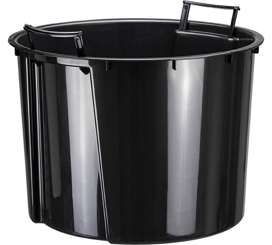 Кашпо IDEA ПИЛАР круглое, D390, H750 мм, 23/69л, с вкладышем, М 3088 Смоки