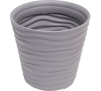 Кашпо IDEA ДЮНА D255 мм, H240 мм, 8.5 л М 3400 Серый