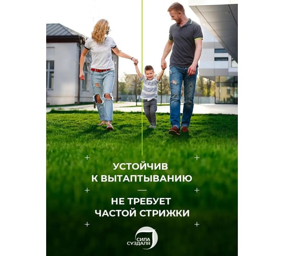 Семена Газона Спортивный Сила Суздаля 25 кг 4630249441829