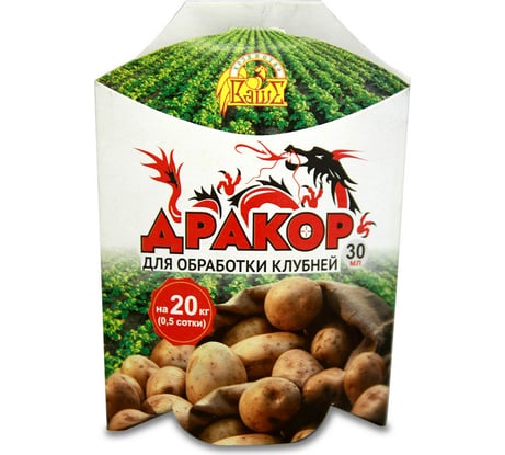 Средство для обработки клубней от комплекса вредителей Ваше Хозяйство Дракор, 30 мл 4680104303519