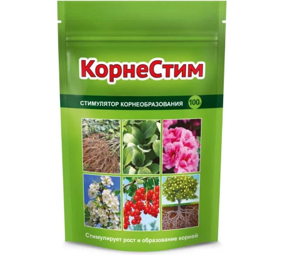 Стимулятор корнеобразования Ваше Хозяйство КорнеСтим, 100 г 4680028948391