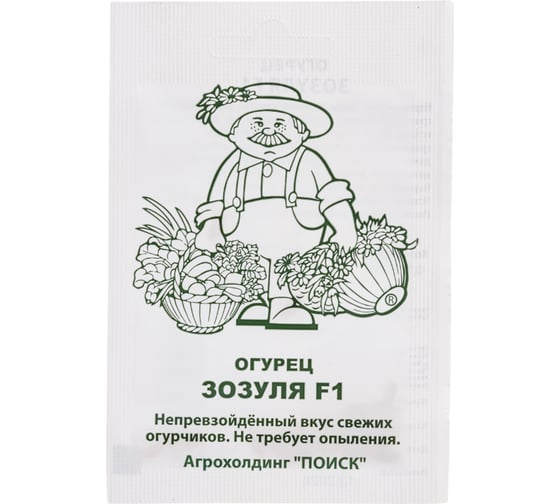 Огурец Агрохолдинг ПОИСК Зозуля F1 0,5гр ЧБ 713085