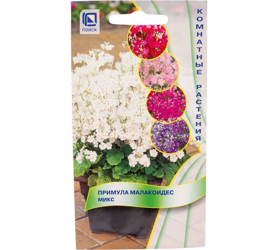Примула малакоидес Агрохолдинг ПОИСК Микс 0,01гр 440053 1