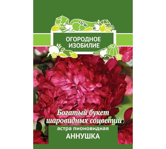 Астра Агрохолдинг ПОИСК пионовидная Аннушка 0,3гр ОИ 706211 1
