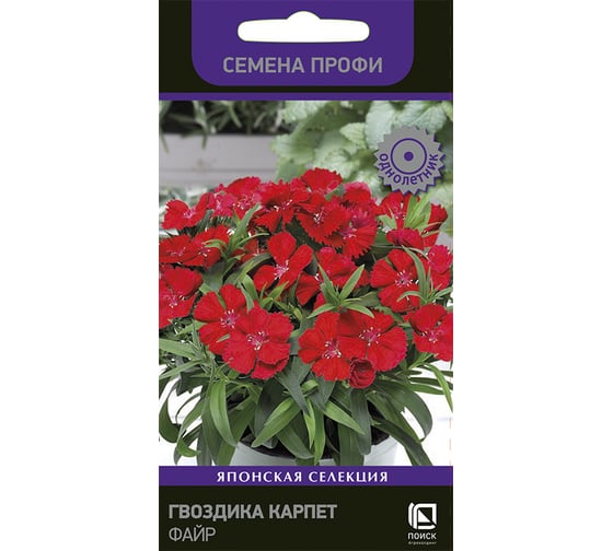 Гвоздика Карпет Агрохолдинг ПОИСК Файр 10шт 818433 1