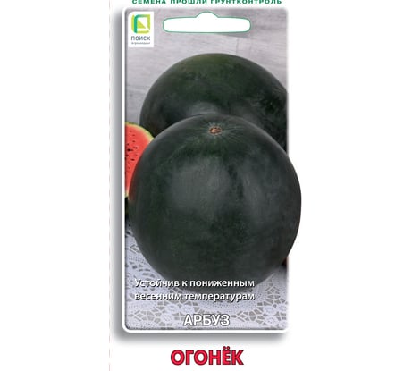 Арбуз Агрохолдинг ПОИСК Огонек 15шт ЧБ 722978
