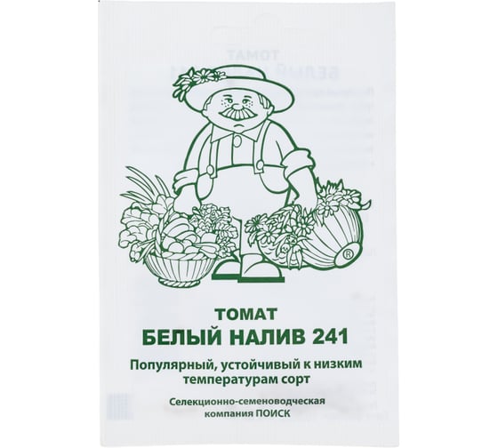Томат Агрохолдинг ПОИСК Белый налив 241 0.1 гр ЧБ 715646