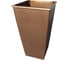 Горшок для цветов Тек-А-Тек Carre 34x34 45л(21л) Бронза кор 1400-3 1