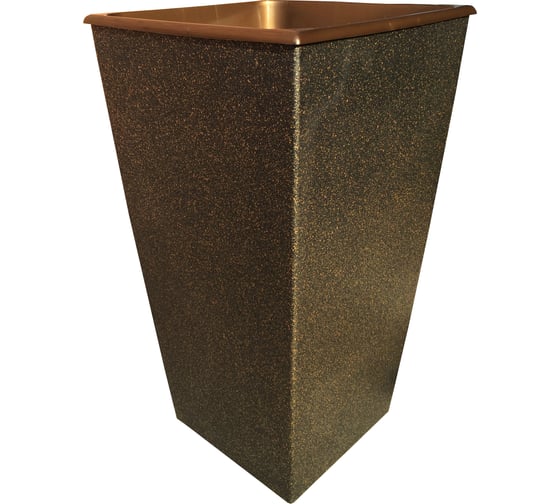 Горшок для цветов Тек-А-Тек Carre 34x34 45л(21л) Золотой дождь 1400-51 1
