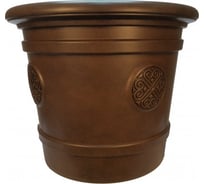 Горшок-кашпо для цветов Тек-А-Тек Medallion d=50 см, 40 л, коричневый Е 81-5